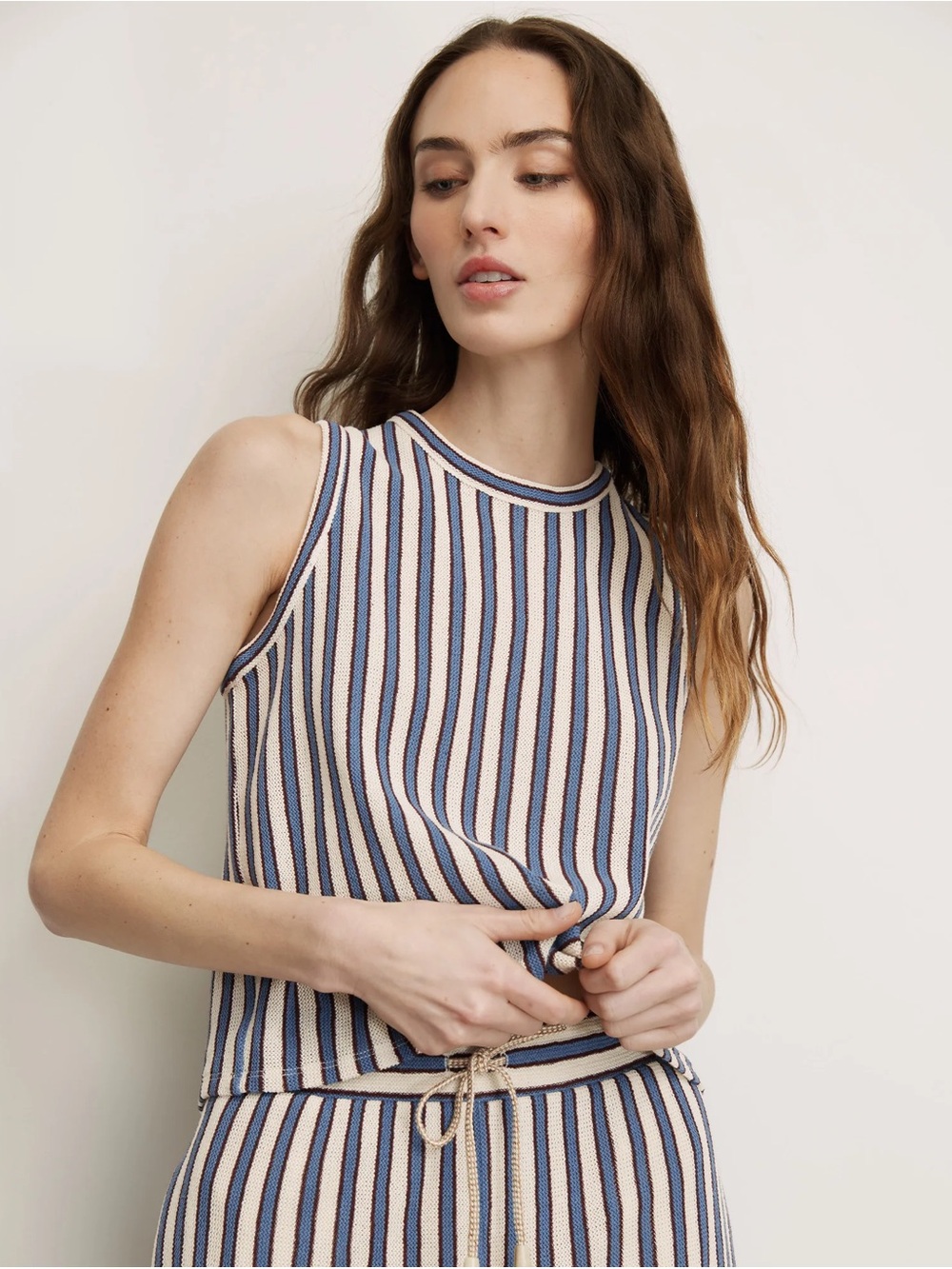 Veronica Beard Dravin Crochet Top